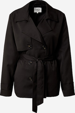 Manteau mi-saison 'Chloe' ONLY en noir : devant