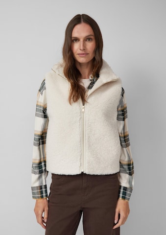 s.Oliver Bodywarmer in Beige: voorkant