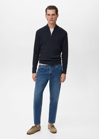 MANGO MAN Sweater 'Antiguap' in Blue