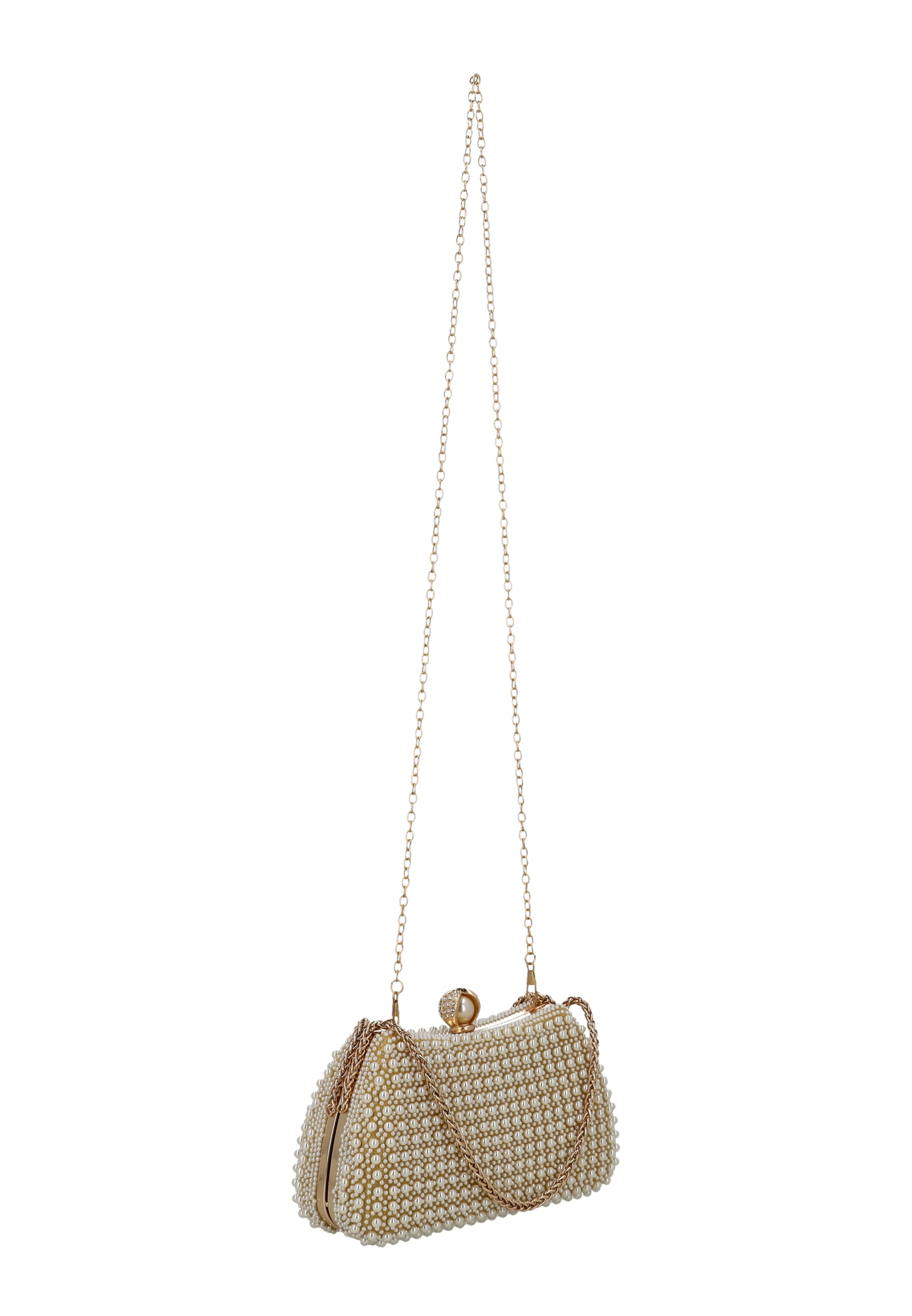Pochette usha BLACK LABEL en or