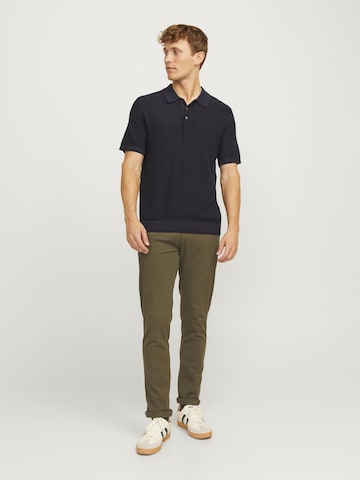 JACK & JONES Слим Брюки-чинос 'JPSTMarco JJFury' в Зеленый