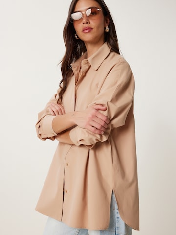 Camicia da donna di Happiness İstanbul in beige