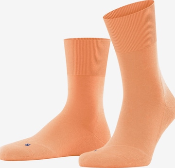 FALKE Socken 'Run' in Orange: Vorderseite