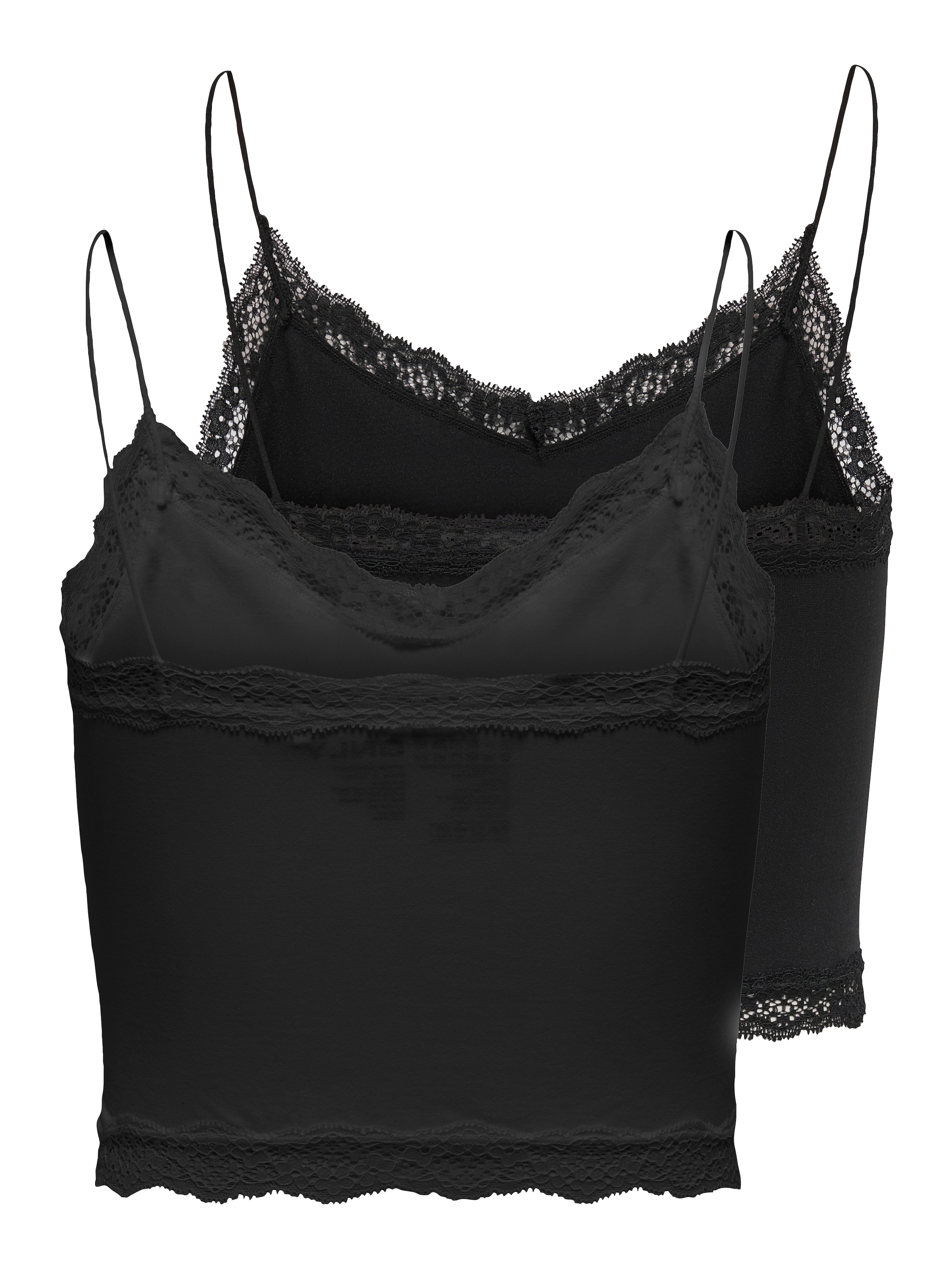 ONLY Нательная майка 'ONLVICKY' в Черный