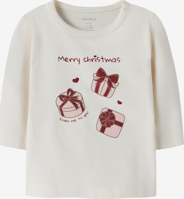 NAME IT - Camiseta 'NBFRatine' en blanco: frente