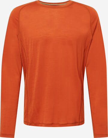 T-Shirt fonctionnel Smartwool en orange : devant