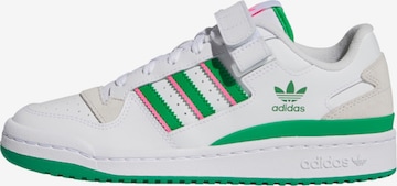 Sneaker bassa 'Forum' di ADIDAS ORIGINALS in bianco: frontale