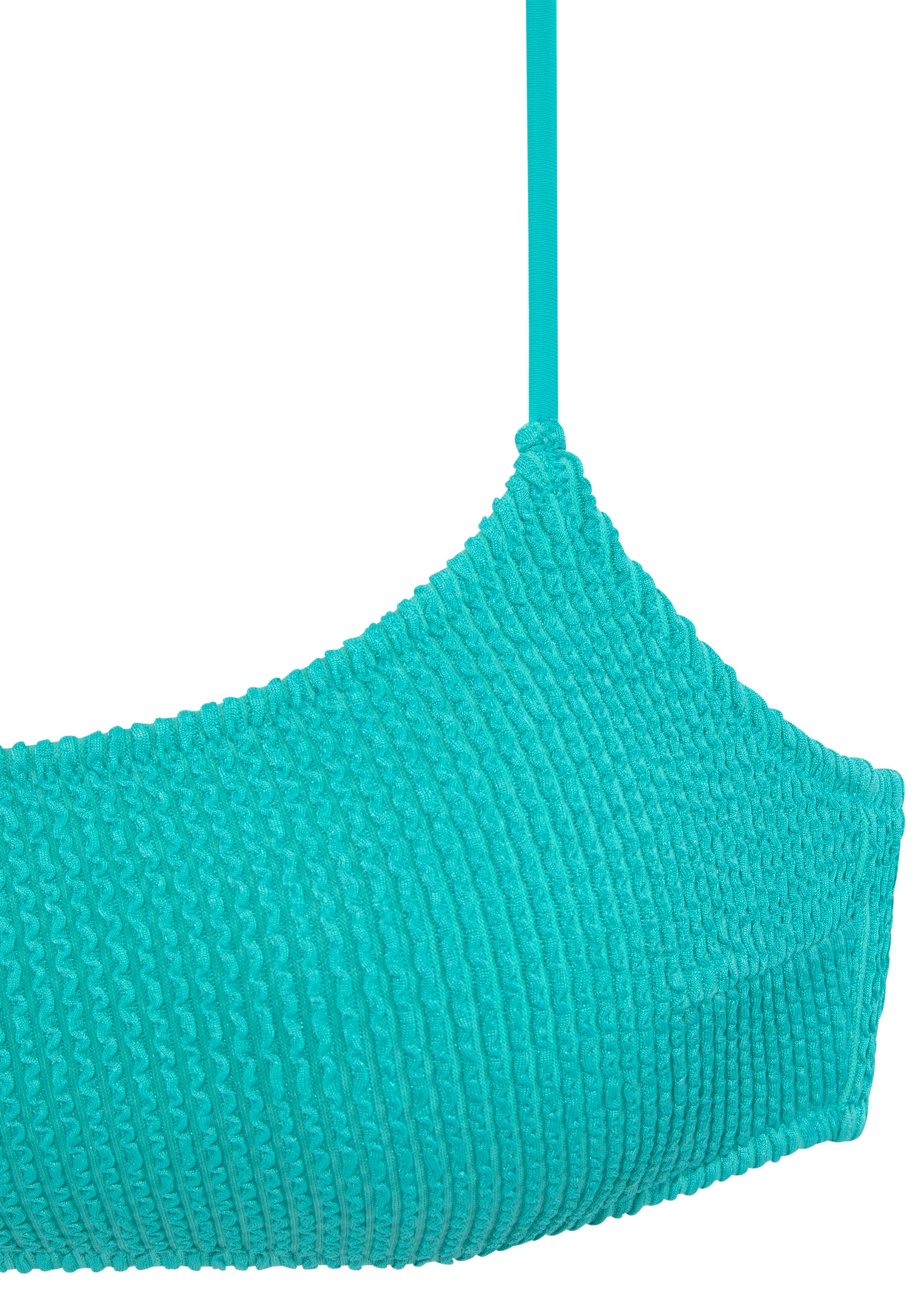 VIVANCE Bygelfri Bikiniöverdel i blå