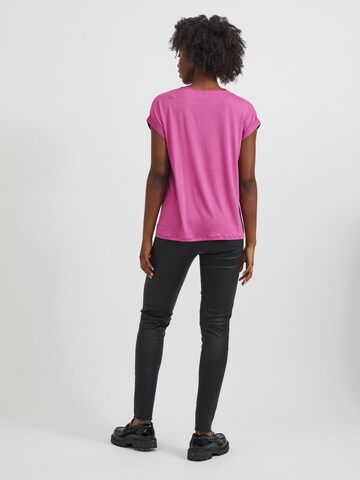 VILA Shirt 'ELLETTE' in Pink