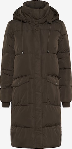 Kaffe Mantel 'KAAnika' in Braun: Vorderseite