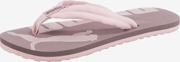 PUMA T-Bar Sandals 'Epic Flip v2' in Pink: front