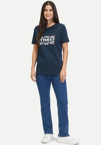 TAMARIS T-Shirt in Blau