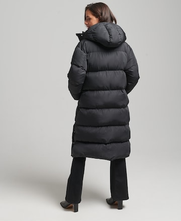 Superdry Wintermantel in Schwarz