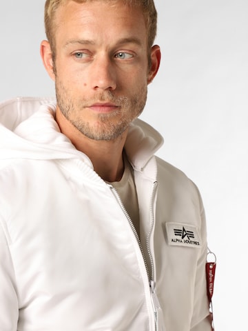 ALPHA INDUSTRIES Between-season jacket 'MA-1 ZH' in White