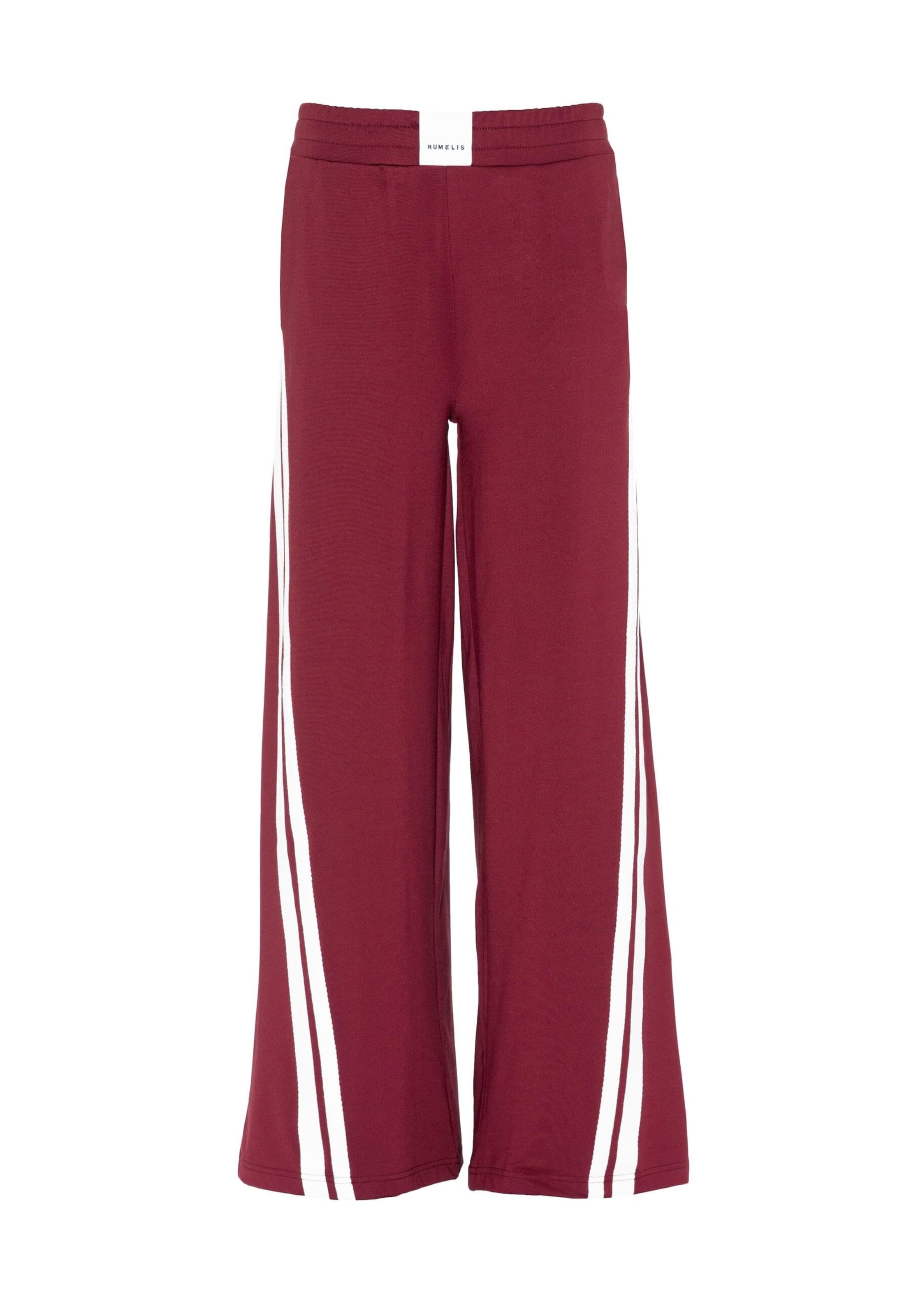 Elias Rumelis Широки крачоли Панталон 'Penni' в червено: отпред