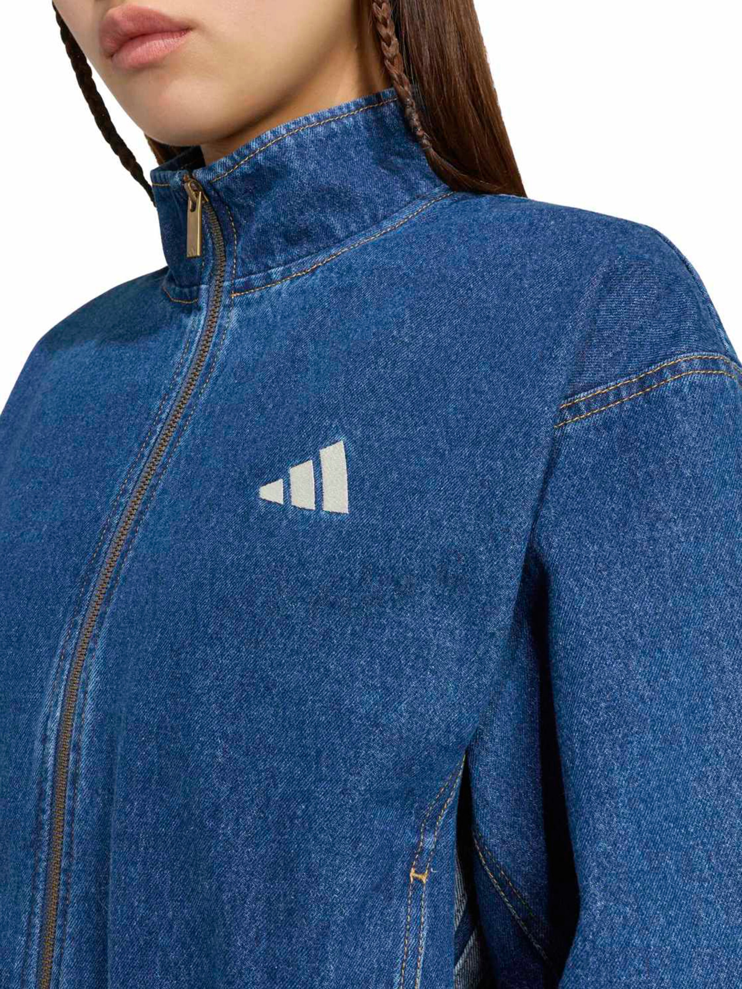 ADIDAS SPORTSWEAR Μπουφάν άσκησης σε μπλε