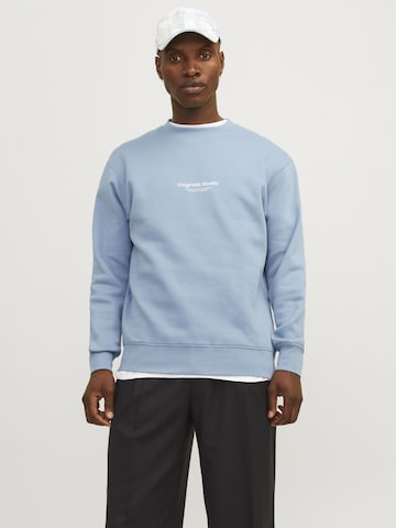 JACK & JONES Sweatshirt i blå: forside