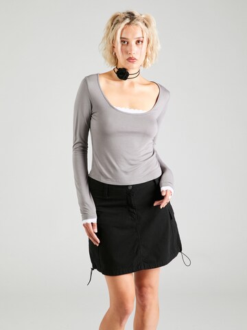 SHYX Shirt 'Caro' in Grau: predná strana