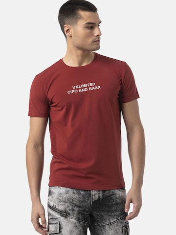 CIPO & BAXX Shirt 'CT827' in Red