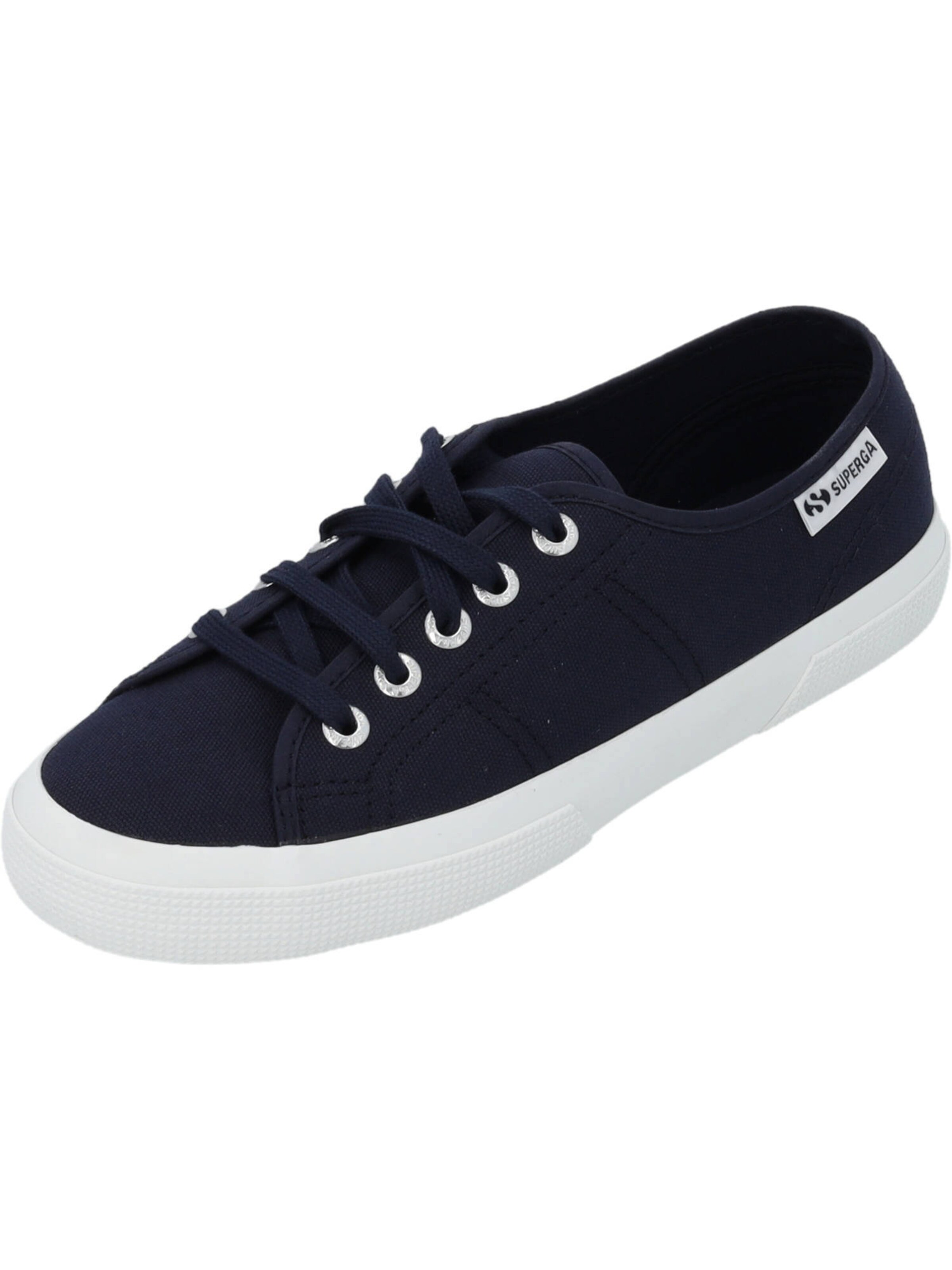 SUPERGA Platform trainers 'Leggera' in Blue: front