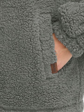Oxmo - Casaco em moletão ' OXBERINA ' em cinzento