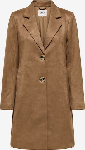 Manteau mi-saison 'DIANE' ONLY en marron : devant