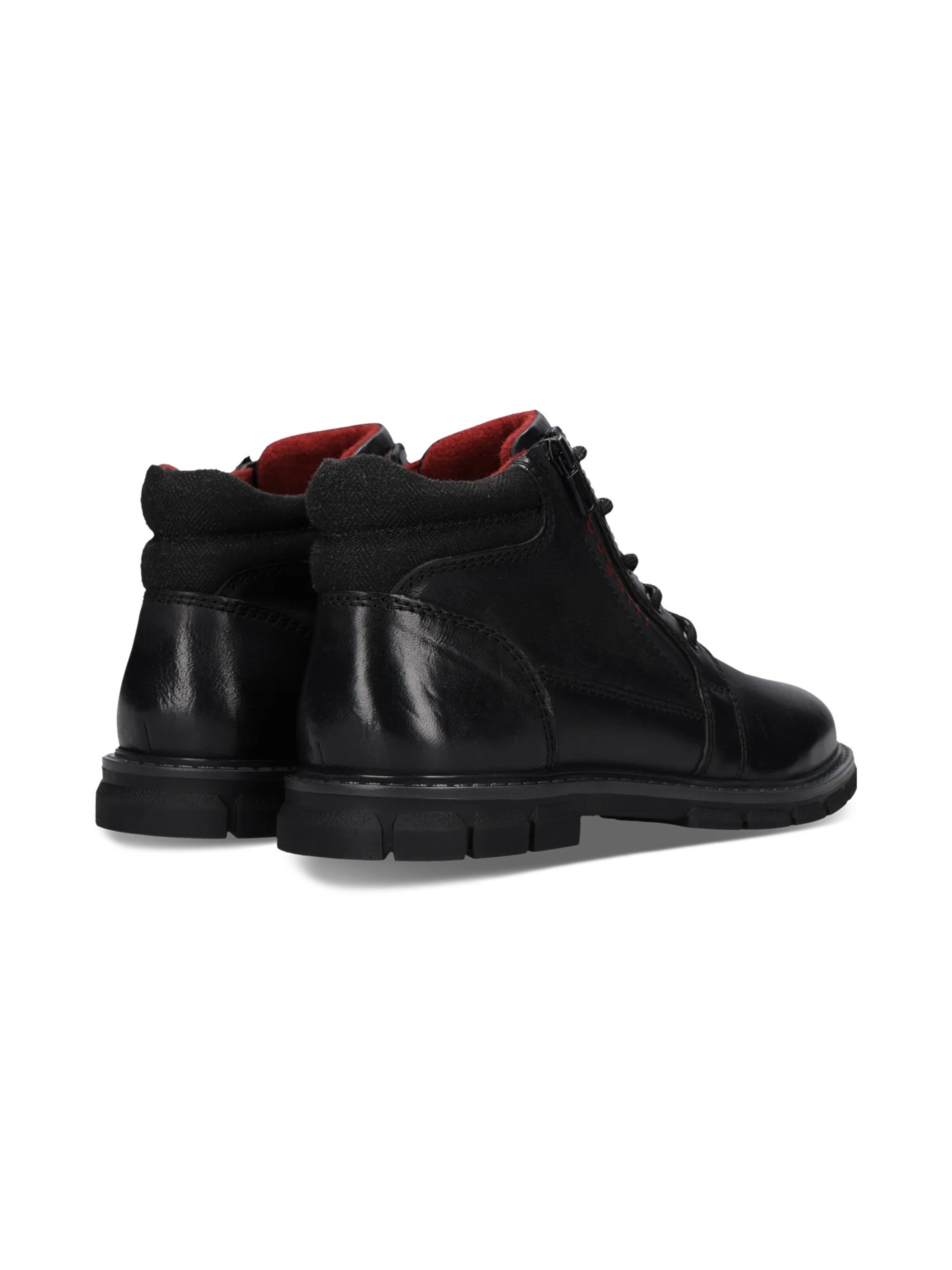 bugatti Lace-Up Boots in Black