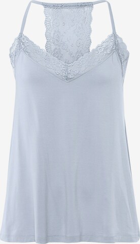 heine Top in Blue: front