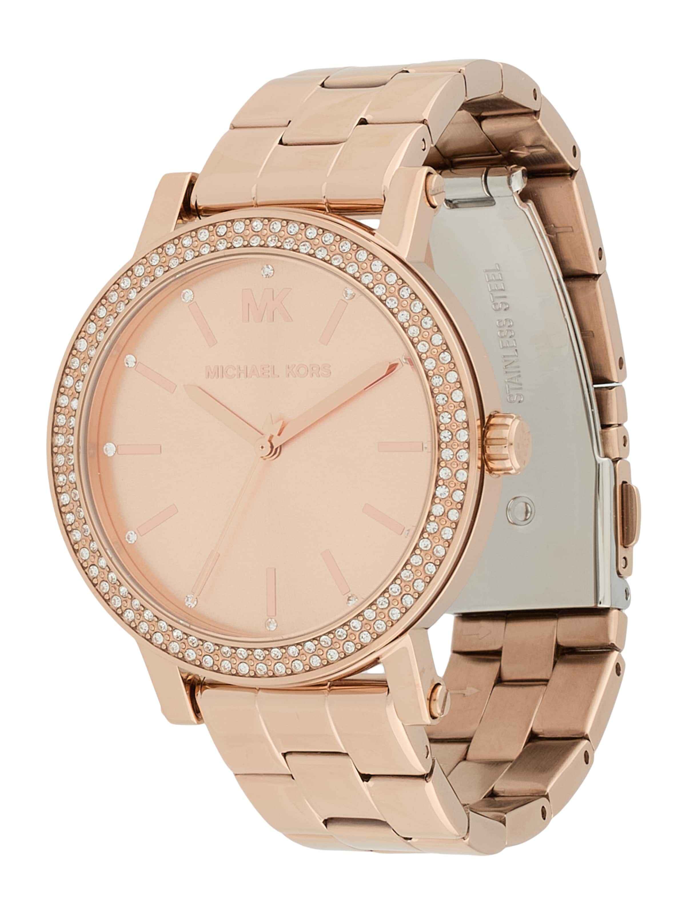 zelts MICHAEL Michael Kors Analogais pulkstenis 'COREY': no priekšpuses