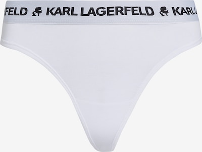 Siaurikės iš Karl Lagerfeld, spalva – juoda / balta, Prekių apžvalga