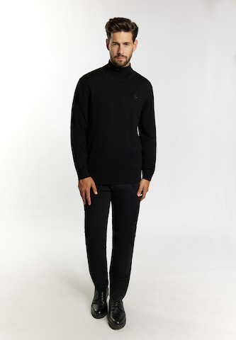 DreiMaster Klassik Pullover 'Casnagie' in Schwarz