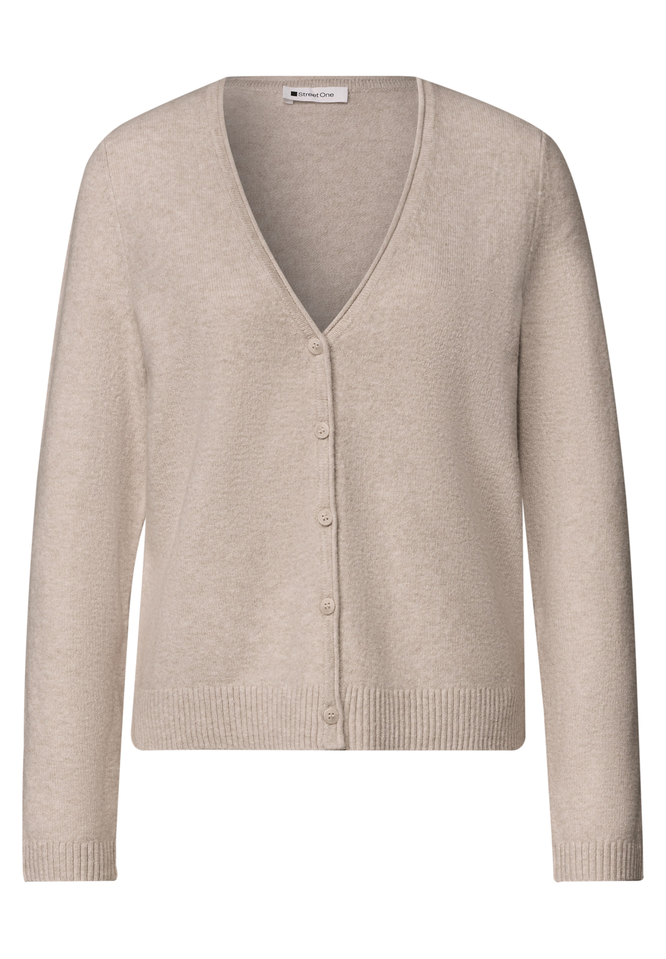 STREET ONE Cardigan i beige: forside