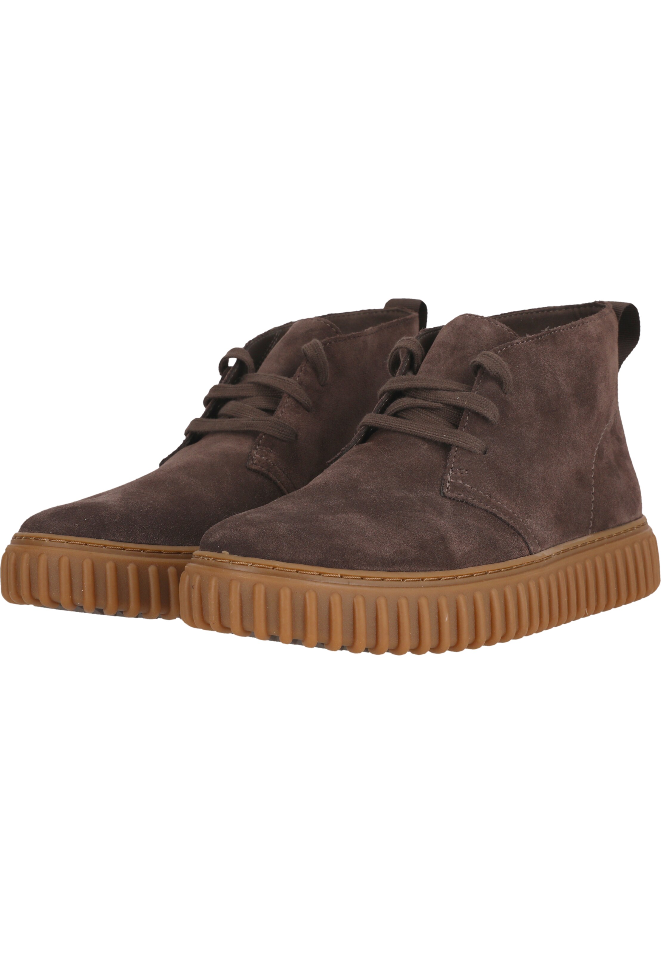 CLARKS Sneakers hoog 'Torhill Desert' in Bruin