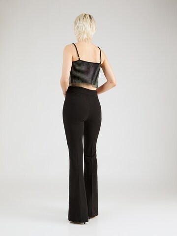 GUESS Flared Pants 'EVELINA' in Black