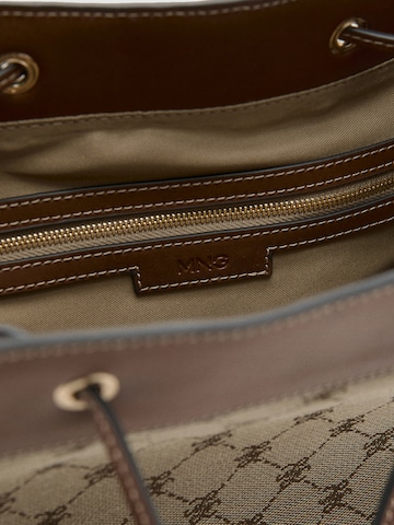 MANGO Torba za čez ramo | rjava barva