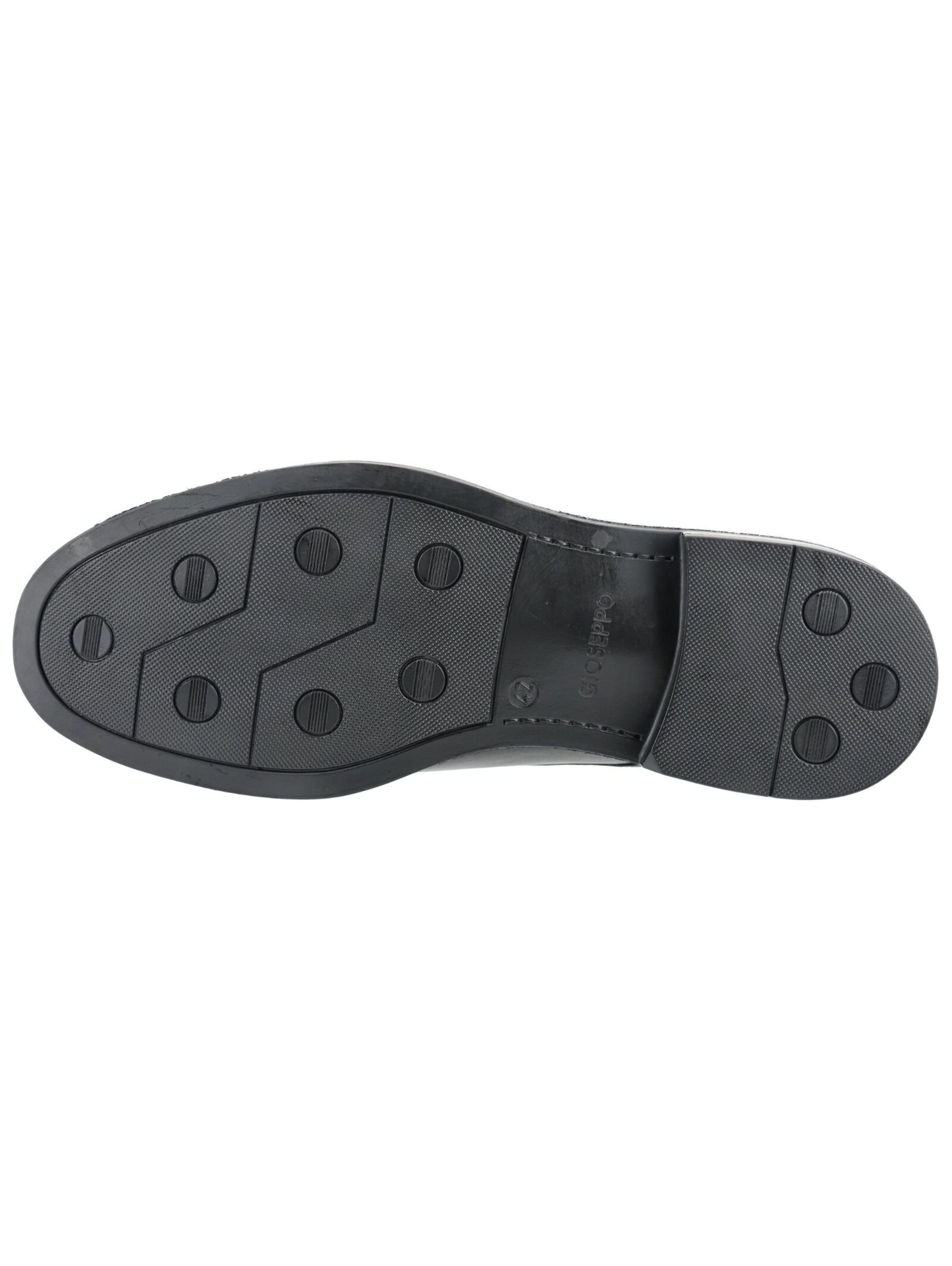 GIOSEPPO Schnürstiefel in Schwarz: unten