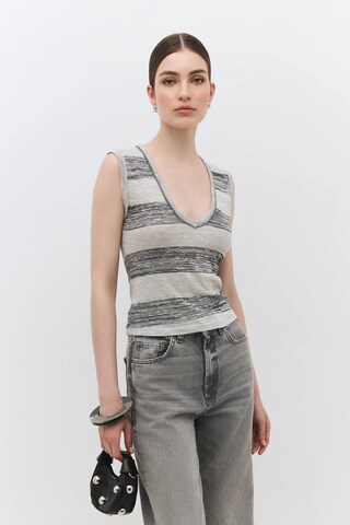 No Matter What Top 'Kadın' in Grijs: voorkant