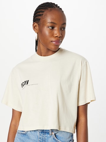 Ocay - Camiseta en blanco: frente