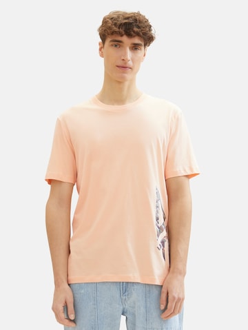 TOM TAILOR DENIM T-shirt i orange: framsida