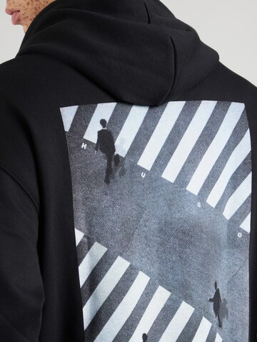 HUGO Sweatshirt 'Doland' i svart