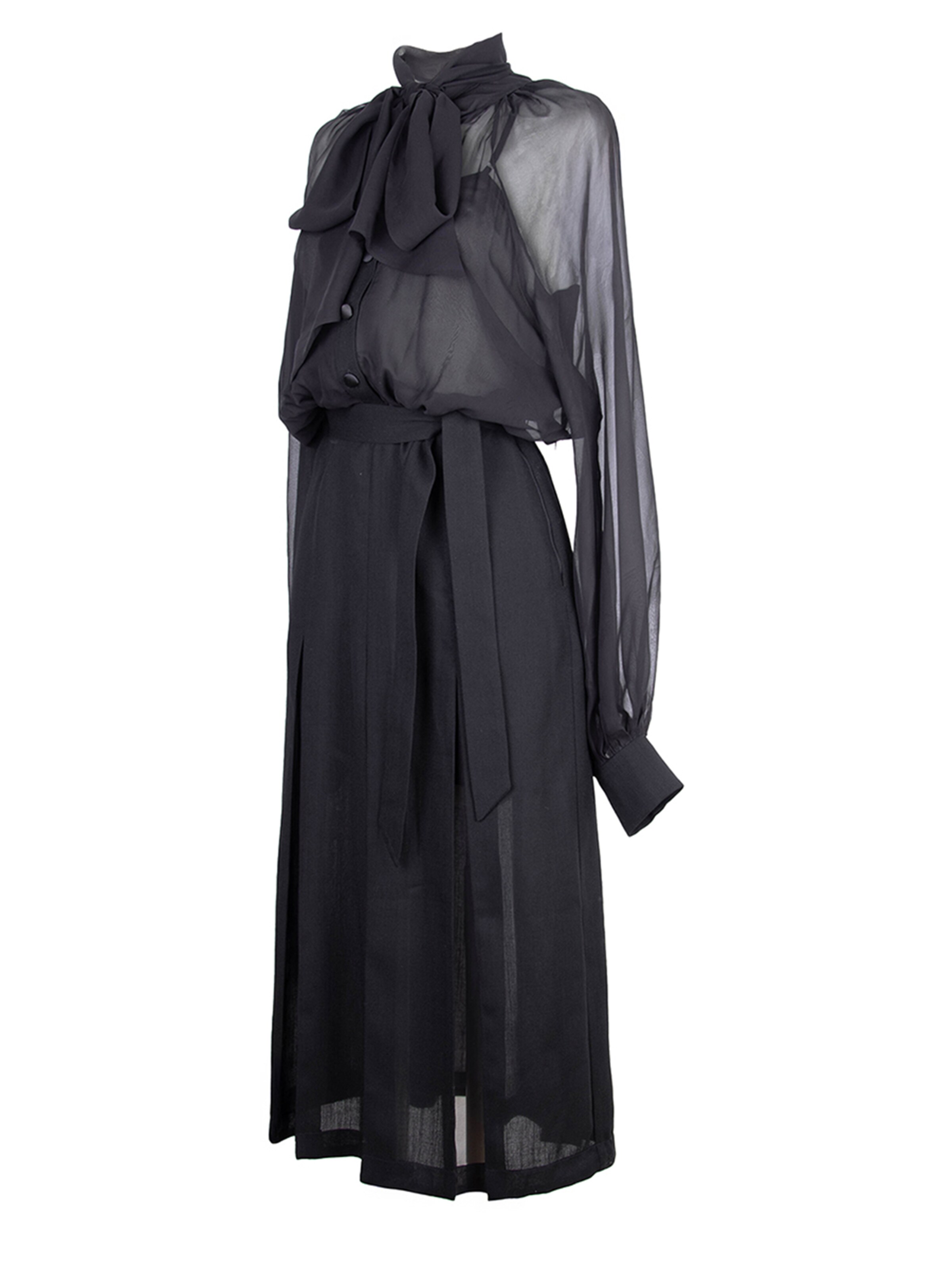 Rua & Rua Shirt Dress in Black