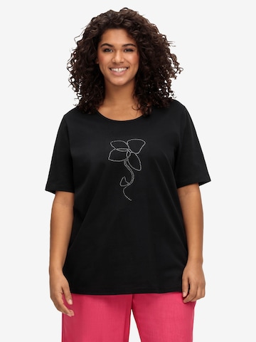 SHEEGO T-Shirt in Schwarz: predná strana