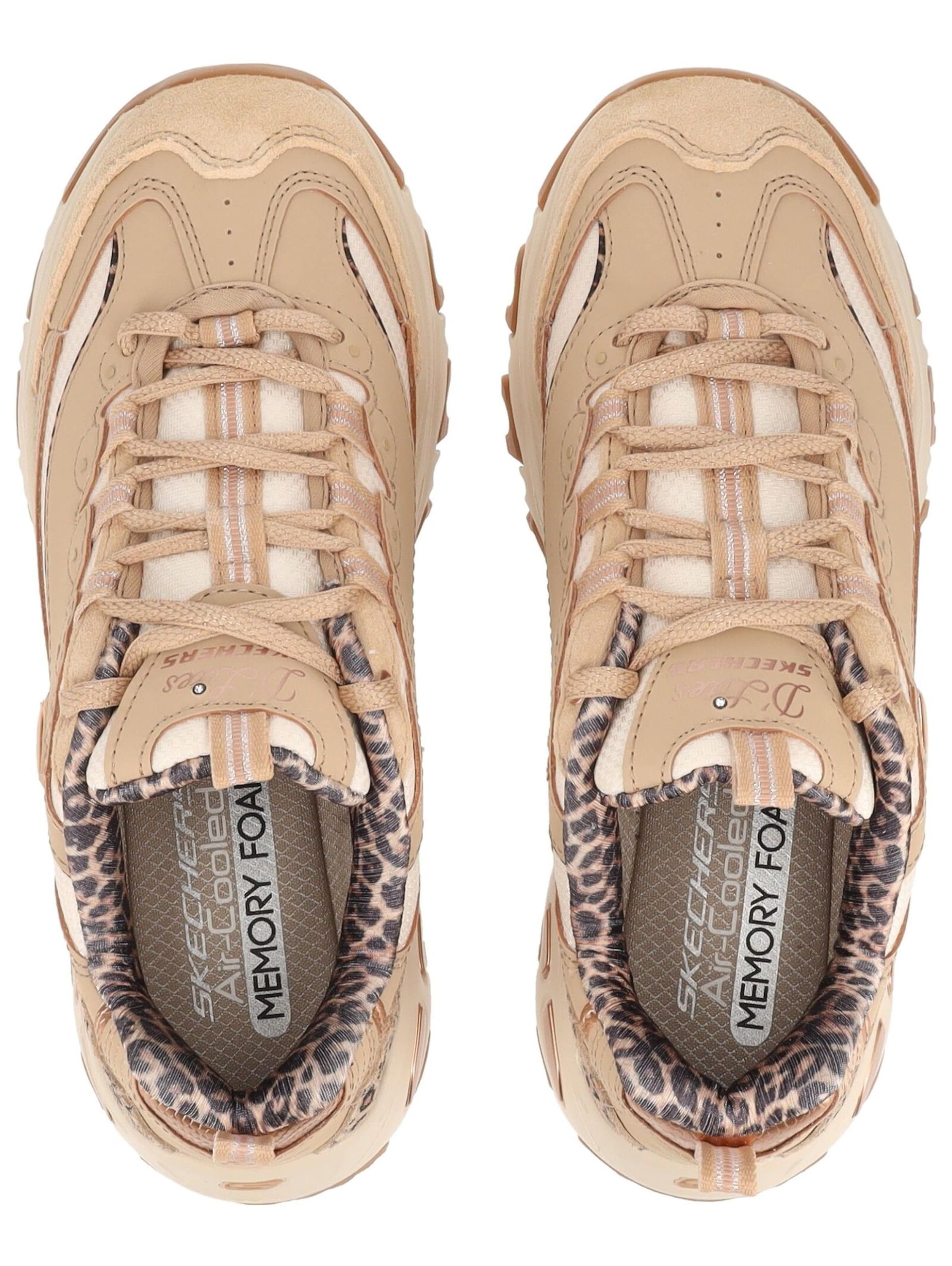 SKECHERS Platform trainers in Beige