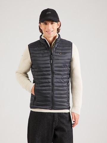 Gilet 'Fuji Lite' di Superdry in nero: frontale
