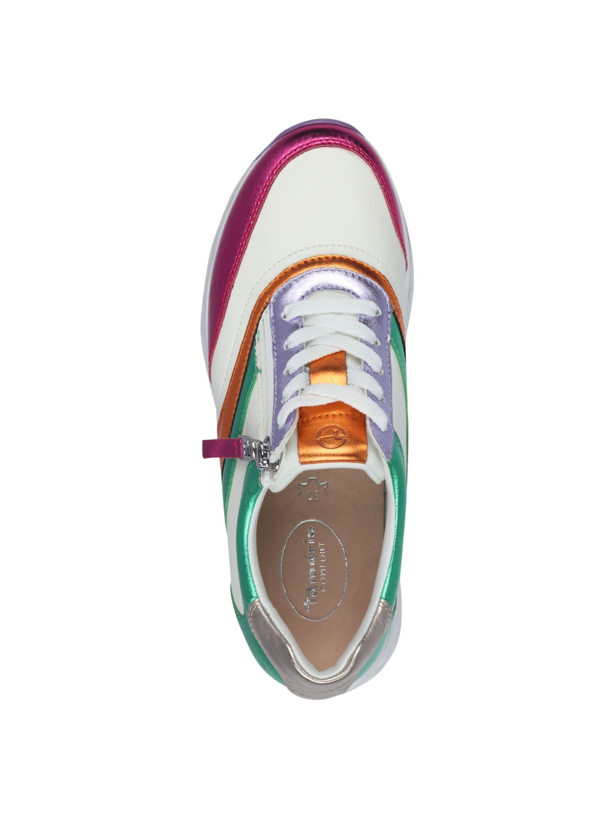 Baskets basses Tamaris en blanc