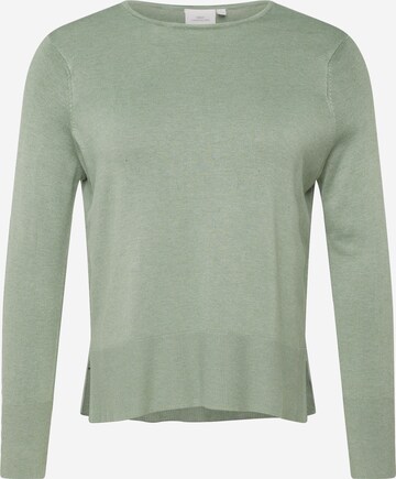 ONLY Carmakoma - Pullover 'JULIE' em verde: frente