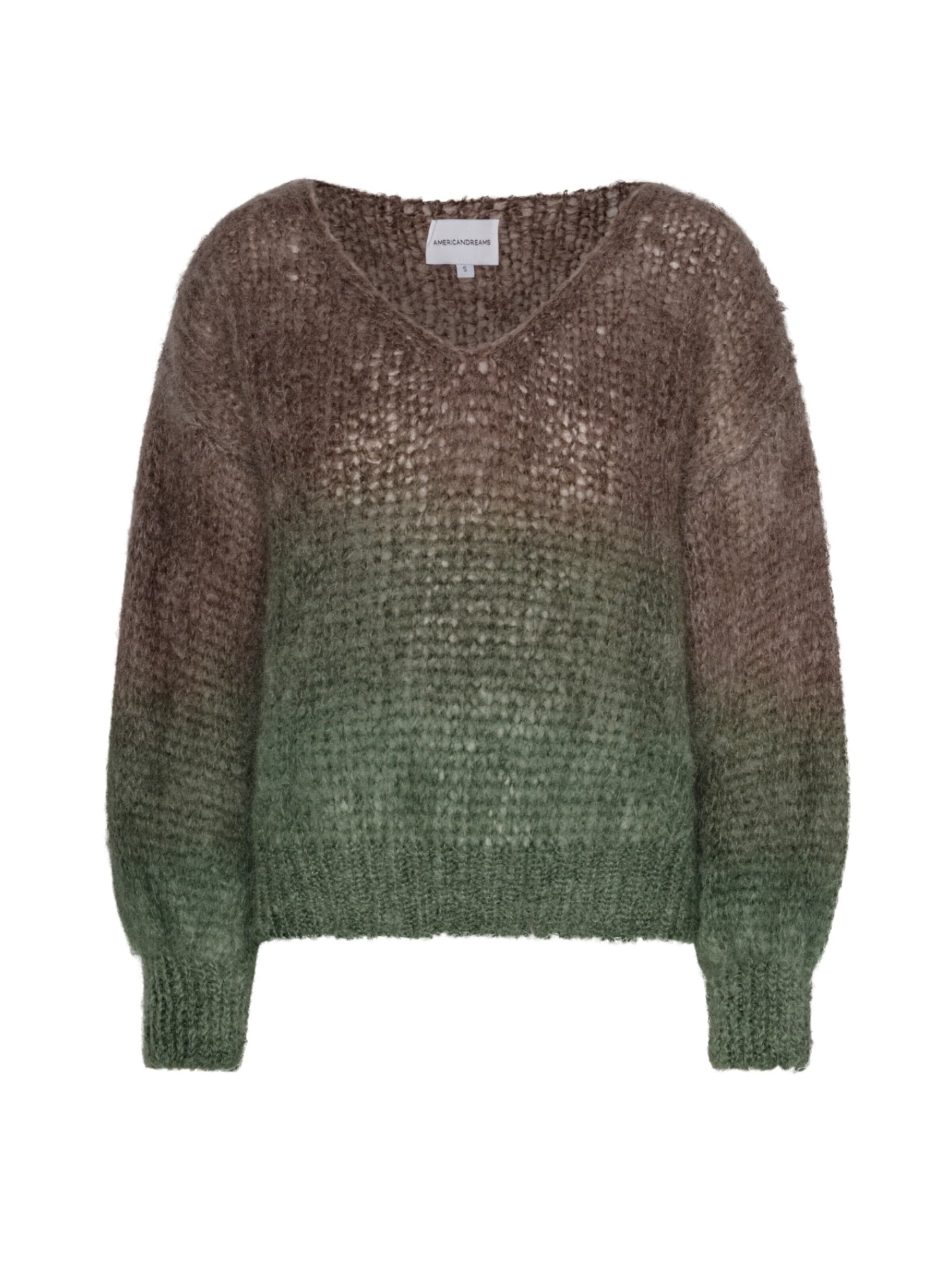 americandreams Sweater 'Milana' in Grey: front