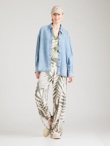 Wide Leg Pantalon OUI en vert