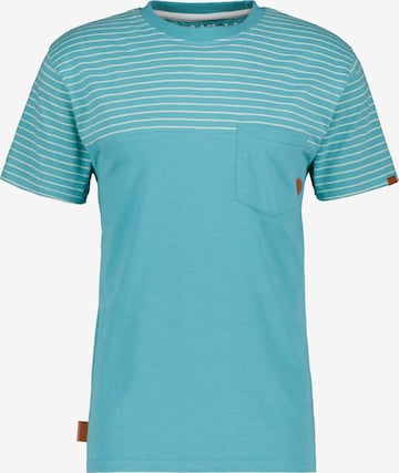 Alife and Kickin T-Shirt 'LeopoldAK' in Blau: predná strana