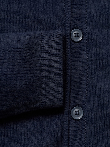 MANGO KIDS Cardigan 'NICKY' i blå